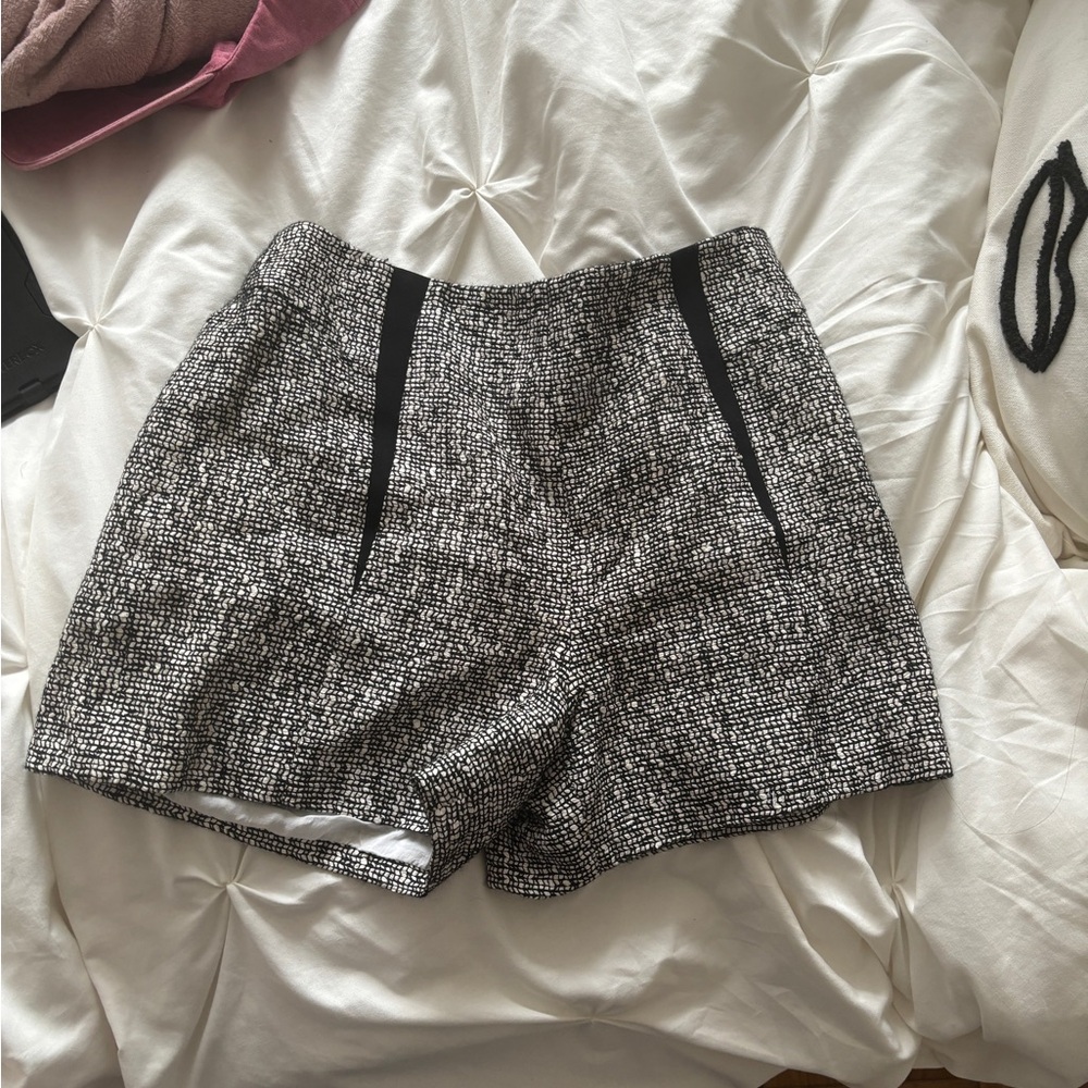NWOT rag and bone black and white shorts